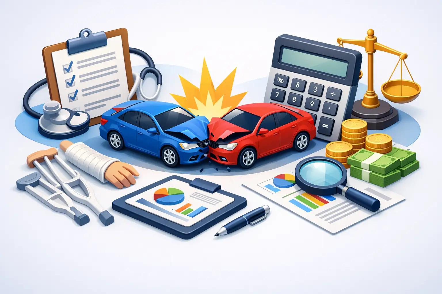 Car Crash Injury Claim Calculator Facts