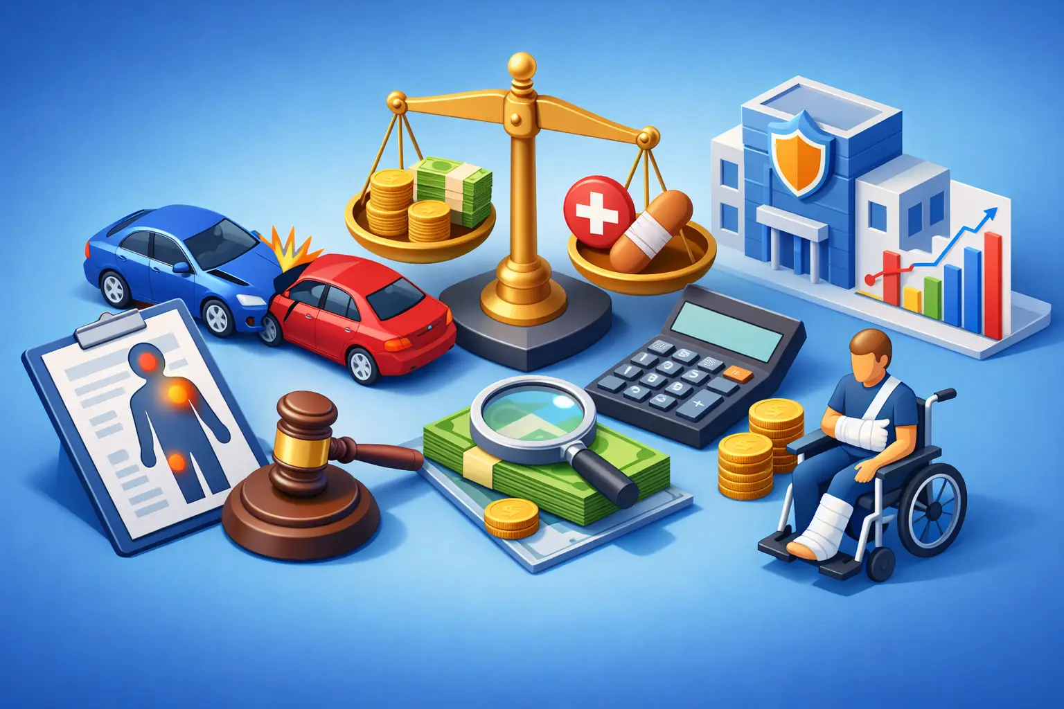 How Is Car Accident Injury Compensation Calculated?