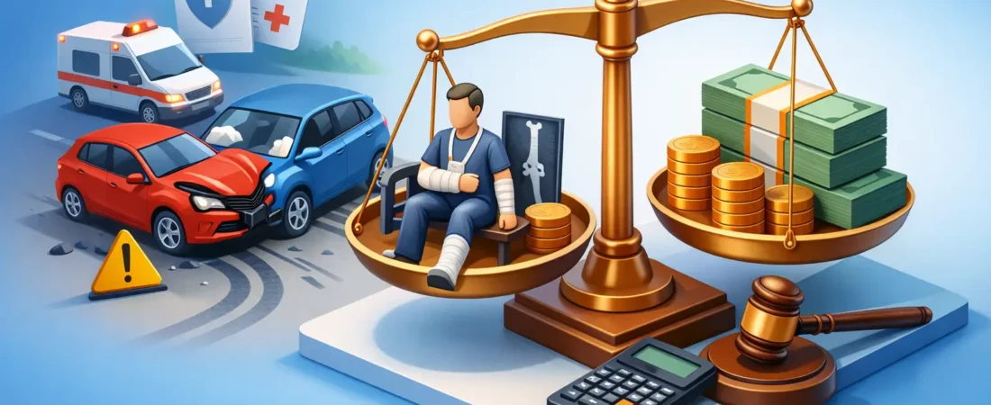 How Much Compensation for Car Accident Injuries?