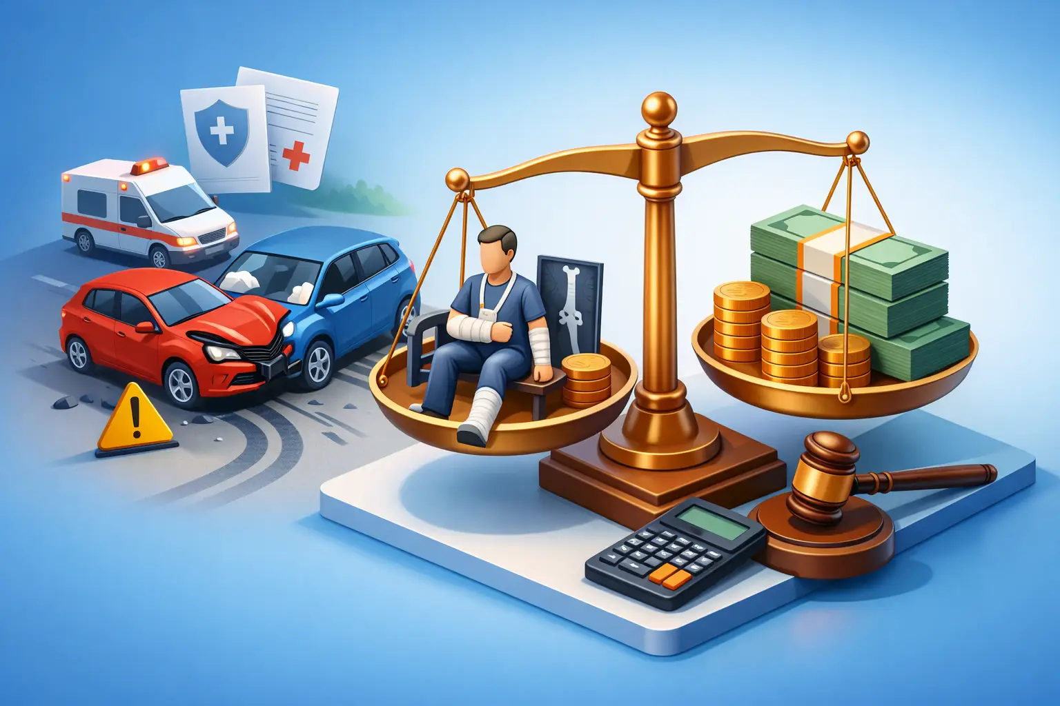 How Much Compensation for Car Accident Injuries?