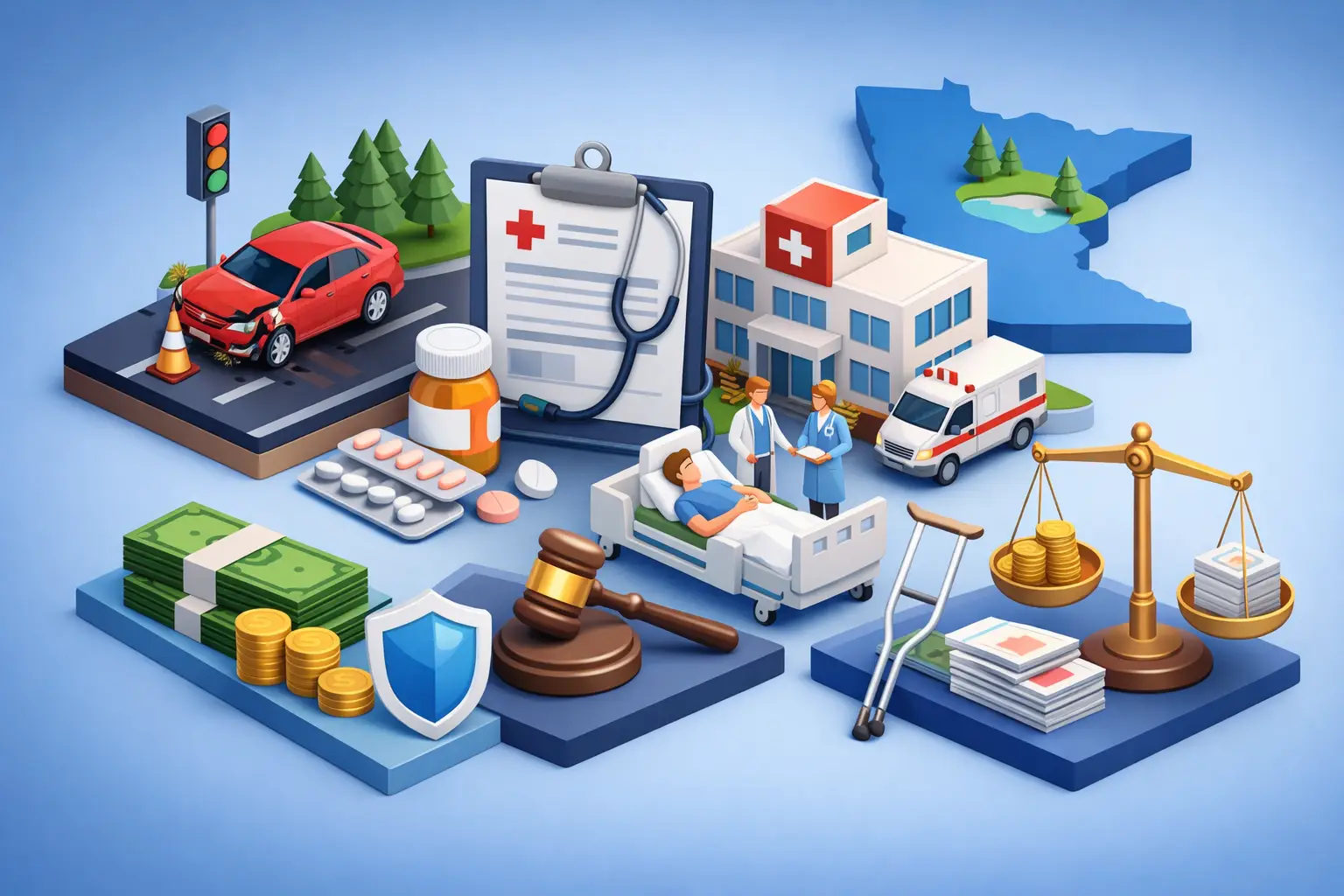 Who Pays Medical Bills After Car Accident in Minnesota?