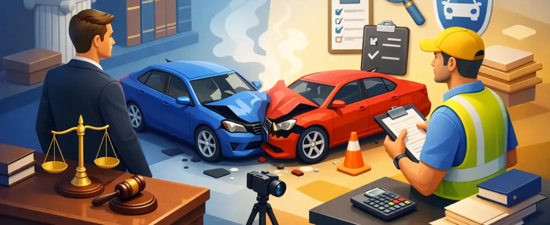 Car Accident Lawyer vs Insurance Adjuster