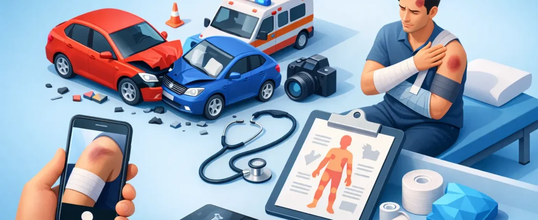 Documenting Injuries After a Collision Properly