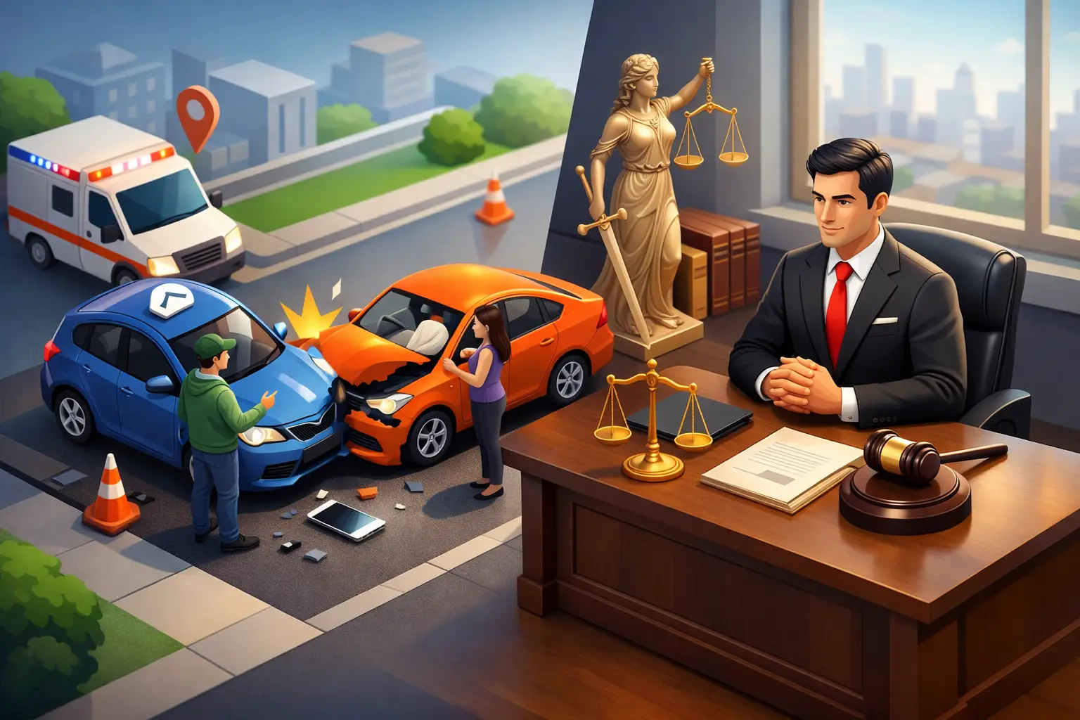 When to Call a Rideshare Accident Attorney