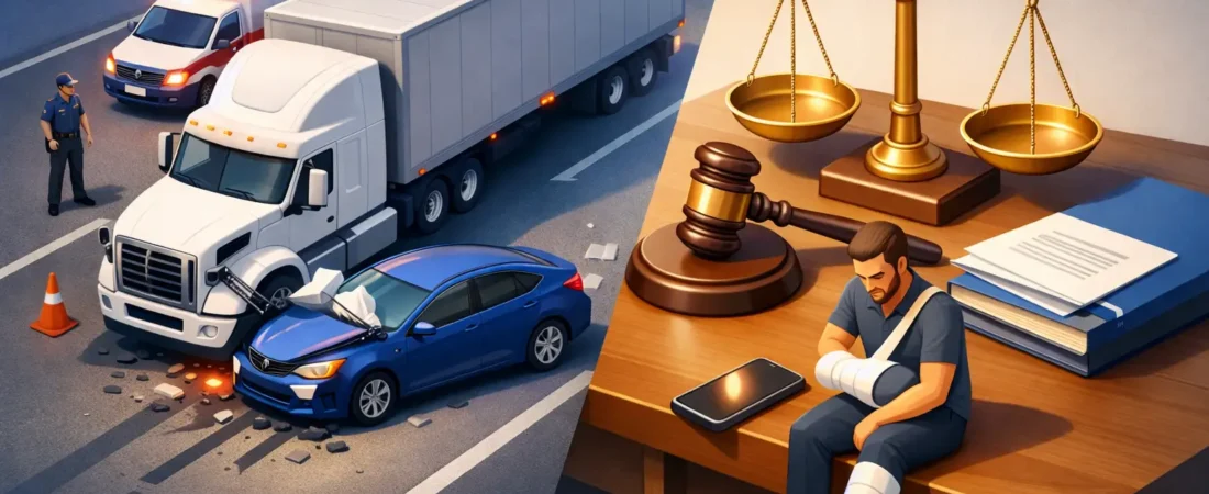 When to Call a Truck Crash Injury Lawyer