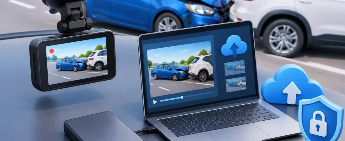 How to Preserve Dashcam Footage After a Crash