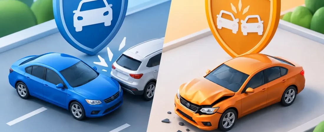 Liability Versus Collision Coverage Explained