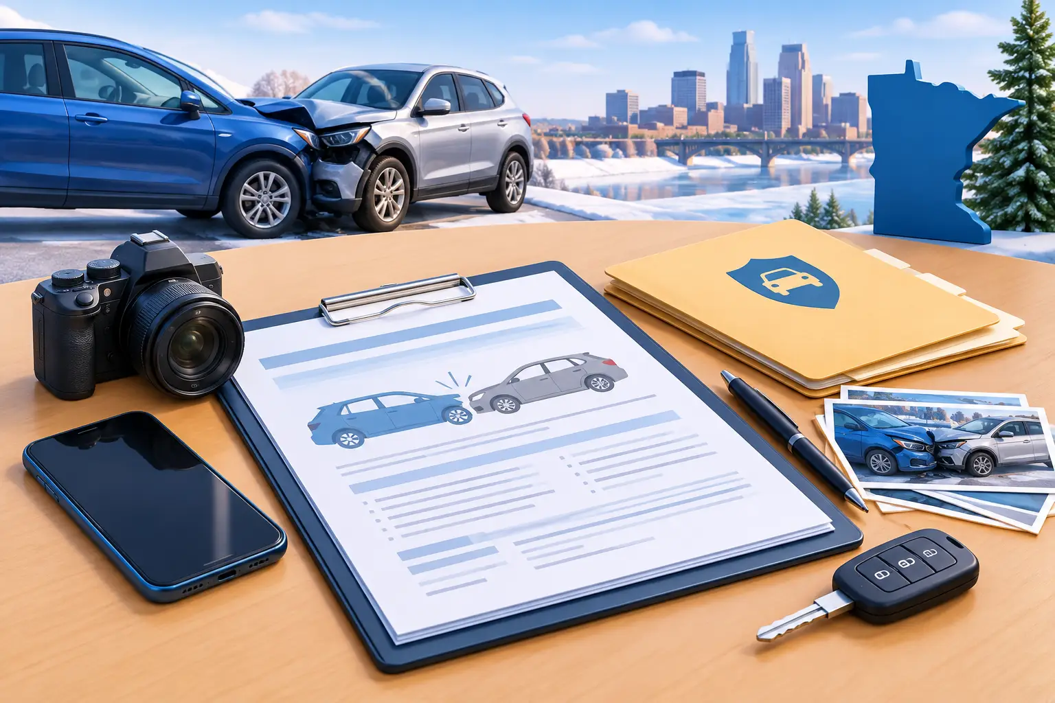 Essential Collision Documents After a Minnesota Crash